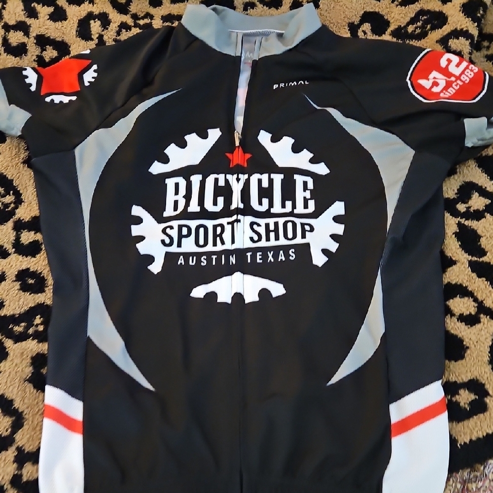 Primal Cycling Shirt Size Small Women's Bicycle Sport Shop‎ Austin Texas
